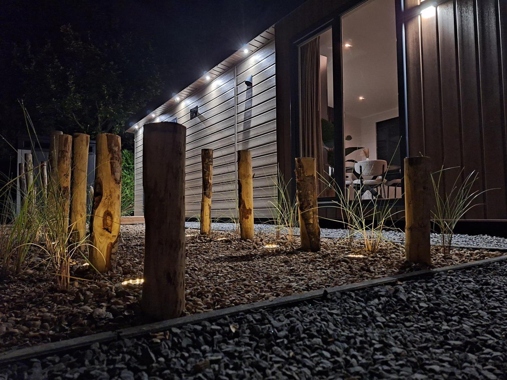 'Relax Lodge Sea' - Wellness Lodge In Zeeland - Private Sauna - Airco - Garden - Outdoor Swimming Pool - Free Wifi, Towels & Bed Linen Heinkenszand Экстерьер фото