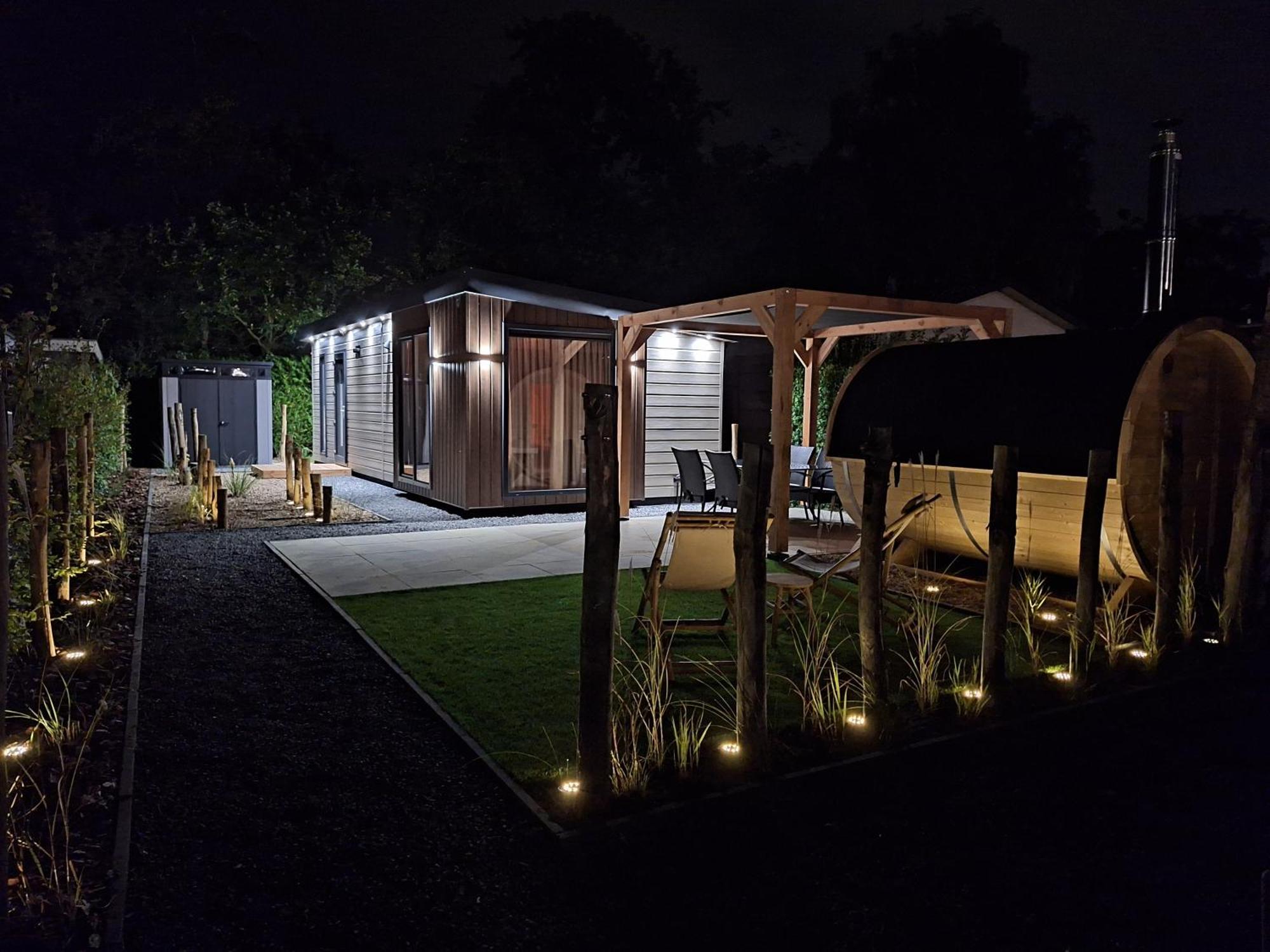 'Relax Lodge Sea' - Wellness Lodge In Zeeland - Private Sauna - Airco - Garden - Outdoor Swimming Pool - Free Wifi, Towels & Bed Linen Heinkenszand Экстерьер фото