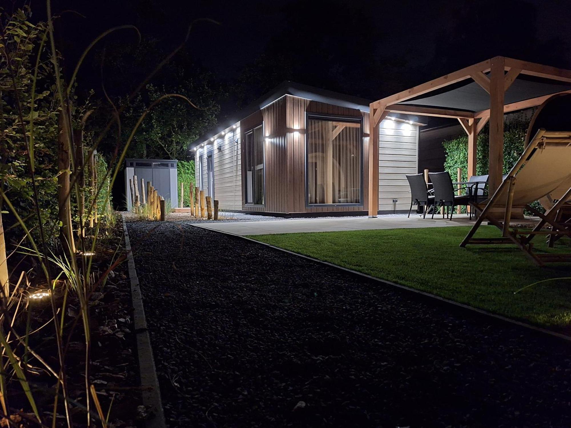 'Relax Lodge Sea' - Wellness Lodge In Zeeland - Private Sauna - Airco - Garden - Outdoor Swimming Pool - Free Wifi, Towels & Bed Linen Heinkenszand Экстерьер фото