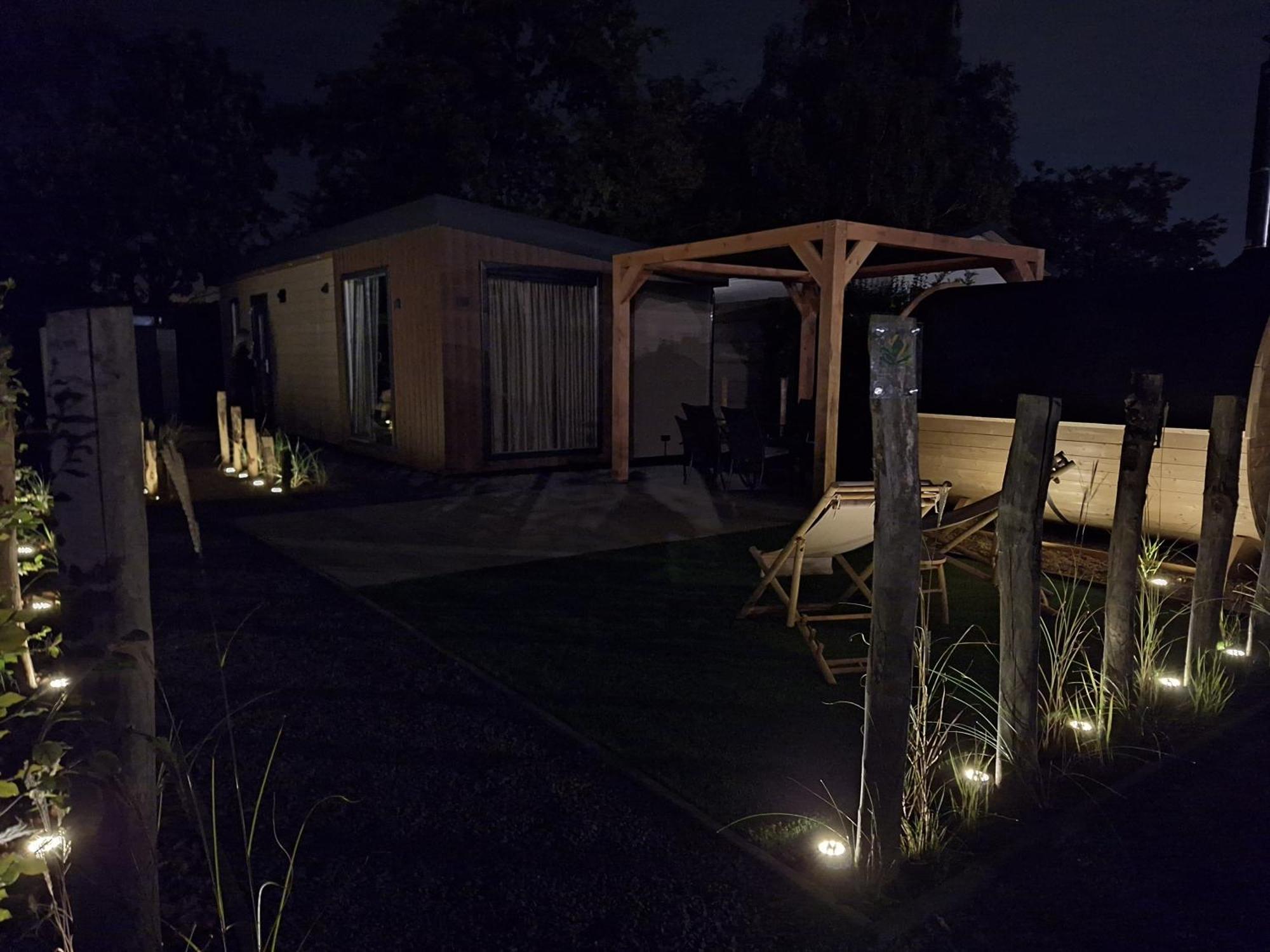 'Relax Lodge Sea' - Wellness Lodge In Zeeland - Private Sauna - Airco - Garden - Outdoor Swimming Pool - Free Wifi, Towels & Bed Linen Heinkenszand Экстерьер фото